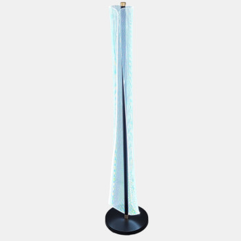 Торшер № T100F BK+GD