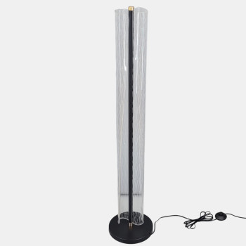 Торшер № T105F BK+GD